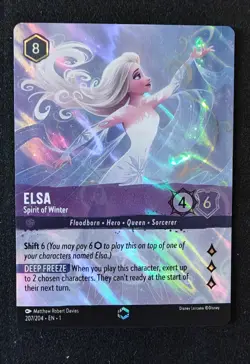 Elsa, Spirit of Winter - ENCHANTED - The First Chapter - Lorcana TCG - Image 1