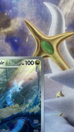 Pokemon TCG Dragonair Scarlet & Violet 151 Illustration Rare Holo Card 181/165 - Image 4
