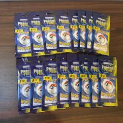 Lot Of 16 Pokemon Pressti Prime Sealed Packs - 8 Cards Per Pack + 2 bonus Cards - Image 3