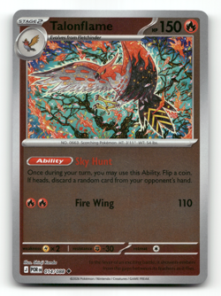 Talonflame 014/088 Reverse Holo - Perfect Order - Pokemon Card NM/M - Image 1