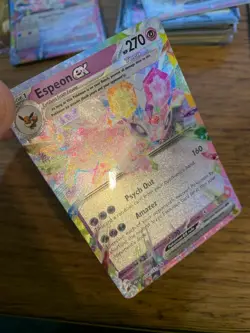 NM! Espeon ex (034/131) Prismatic Evolutions Double Rare Pokemon Card! - Image 3