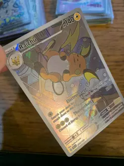 NM! Raichu (211/193) Paldea Evolved Illustration Rare Pokemon Card! - Image 3