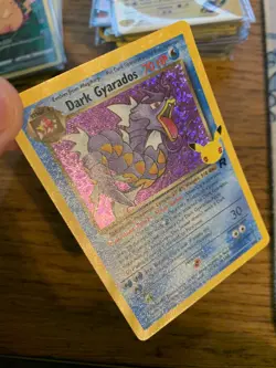 NM! Dark Gyarados (8/82) Celebrations 25th Anniversary Holo Pokemon Card! - Image 3