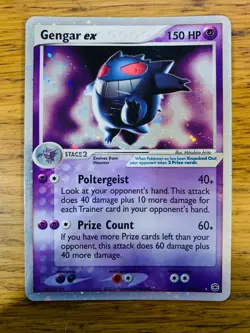 MP! Gengar ex (108/112) EX Fire Red & Leaf Green Holo Rare Pokemon Card! - Image 1