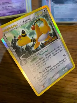 NM! Ampharos (1/101) EX Dragon Frontiers Stamped Reverse Holo Pokemon Card! - Image 3