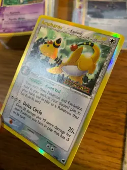 NM! Ampharos (1/101) EX Dragon Frontiers Stamped Reverse Holo Pokemon Card! - Image 4