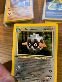 1st Edition Forretress (2/75) Holo Neo Discovery Set Pokemon Card! FREE P&P! - Image 5
