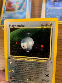 1st Edition Magnemite (7/75) Holo Neo Discovery Set Pokemon Card! FREE P&P! - Image 5