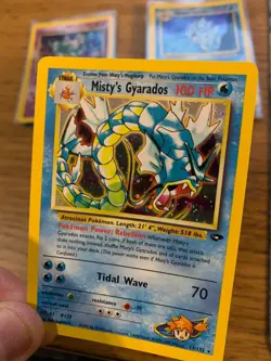 Misty's Gyarados (13/132) Holo Gym Challenge Pokemon Card! FREE P&P! - Image 5