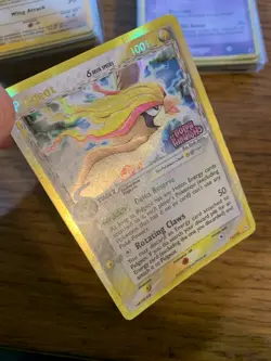 LP! Pidgeot (14/110) EX Holon Phantoms Delta Species Reverse Holo Pokemon Card! - Image 3