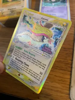 LP! Pidgeot (14/110) EX Holon Phantoms Delta Species Reverse Holo Pokemon Card! - Image 4