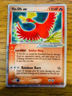 LP! Ho-oh ex (17/17) Holo POP Series 3 Promo Pokemon Card! FAST P&P! - Image 1