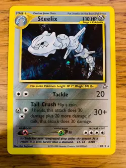 Steelix (15/111) Holo Neo Genesis Set Pokemon Card. FAST & FREE P&P! - Image 4