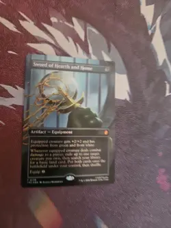 MTG Sword of Hearth and Home BORDERLESS FOIL 0136 TMC - Image 1