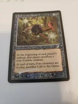 Magic the Gathering MTG Call to the Grave (58) Scourge SP FOIL - Image 1