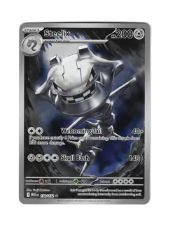 Steelix 150/132 Illustration Rare Mega Evolution English Pokemon - Image 1