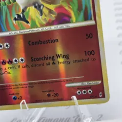 Pokemon - Ho-Oh - Reverse Holo - 9/95 - HS Call of Legends - Rare Card - - Image 2