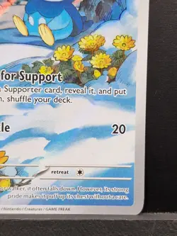 Pokemon Cards Piplup 098/094 Phantasmal Flames Illustration Rare NM Pack fresh - Image 5