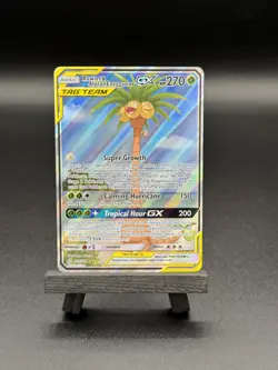 [Mint] Pokemon Rowlet & Alolan Exeggutor GX Tag Team #215 Alternate Full Art - Image 2