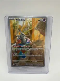 Mimikyu 075 Scarlet & Violet Black Star Promo Holo Pokemon TCG Sealed - Image 1