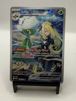 Cynthia's Roserade 184/182 Pokemon Destined Rivals NM - Image 1