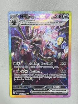 Hydreigon ex SV08: Surging Sparks 240/191 SIR Holo Illustration Rare Pokemon TCG - Image 1