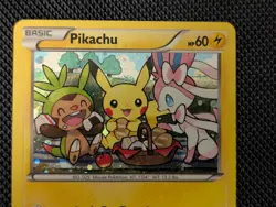 Pokemon TCG 2016 - Pikachu XY95 - Black Star Promo Holo Rare - Neer mint ! - Image 4