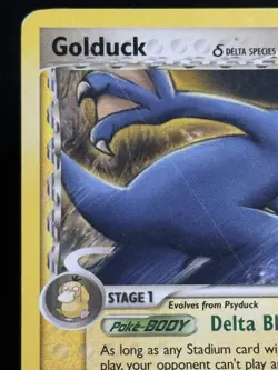 Pokemon TCG Golduck Delta Species 43/110 Holon Phantoms Uncommon DMG - Image 4