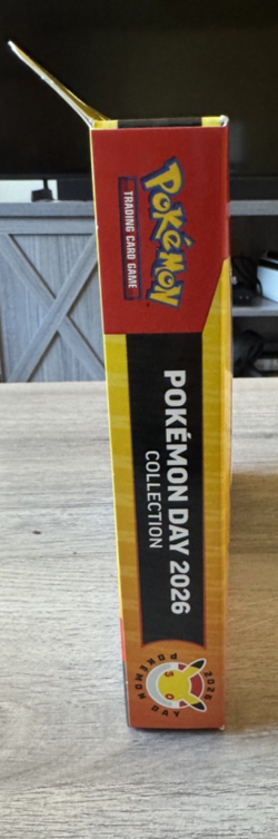 Pokemon Day 2026 Collection Sealed Box Pikachu Promo Card Coin 3 Booster Packs - Image 4