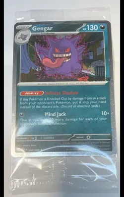 Gengar 050/088 Eb Games - Pokemon TCG Perfect Order SEALED 2026 - Image 1