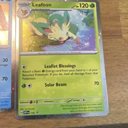 Pokemon TCG SVP EN Eeveelution Sylveon Vaporeon Jolteon Holo Card Lot 6 Cards - Image 2
