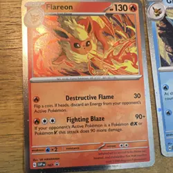 Pokemon TCG SVP EN Eeveelution Sylveon Vaporeon Jolteon Holo Card Lot 6 Cards - Image 4