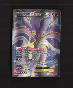 Malamar EX 115/119 Phantom Forces Full Art Ultra Rare Holo Pokemon Card LP - Image 1