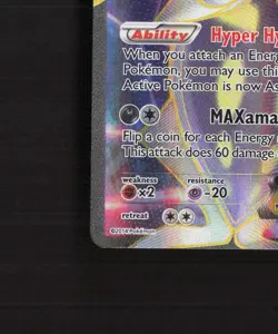 Malamar EX 115/119 Phantom Forces Full Art Ultra Rare Holo Pokemon Card LP - Image 5