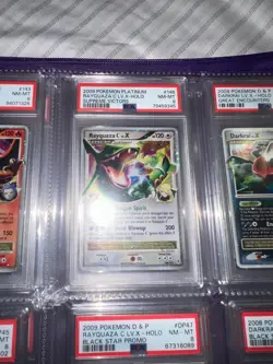 Rayquaza C LV. X 146/147 Holo Rare - Supreme Victors Pokemon TCG - PSA 8 - Image 1