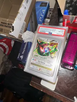 Rayquaza C LV. X 146/147 Holo Rare - Supreme Victors Pokemon TCG - PSA 8 - Image 2