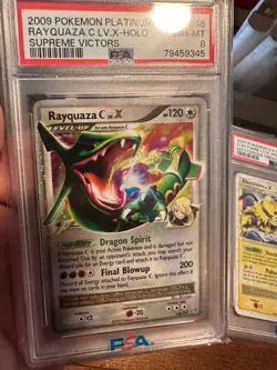 Rayquaza C LV. X 146/147 Holo Rare - Supreme Victors Pokemon TCG - PSA 8 - Image 4