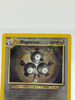 Magneton, Pokemon Lightly Played, Neo Revelation, Holo Rare, 10/64 - Image 2