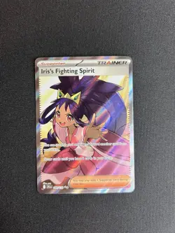 Pokemon - Iris's Fighting Spirit - 180/159 Journey Together Full Art Trainer LP - Image 1