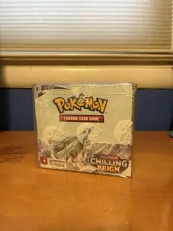 Pokemon TCG Sword & Shield Chilling Reign Booster Box (Sealed w/ Case) - Image 1