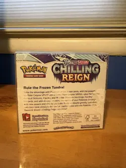 Pokemon TCG Sword & Shield Chilling Reign Booster Box (Sealed w/ Case) - Image 2