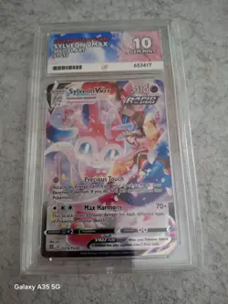 Pokemon TCG Sylveon VMax TG15-TG30 Brilliant Stars Alt Art - Ace 10 Perfect Sub - Image 1