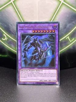 Yugioh Dark Magician The Dragon Knight LEDD-ENA00 Ultra Rare NM - Image 1