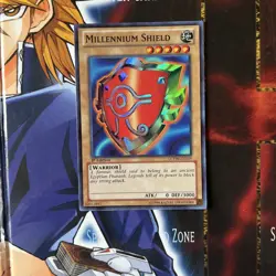1x Yu-Gi-Oh! Millennium Shield - LCYW-EN159 - Super Rare - 1st Edition -VLP - Image 1