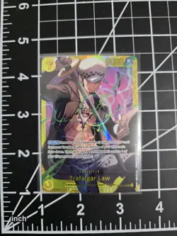 Trafalgar Law OP10-119 Secret Rare Foil One Piece TCG NM/M - Image 1