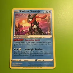 Radiant Greninja 2024 World Championships pokemon card Non-holo - Image 1