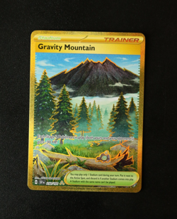 Pokemon Card TCG - Gravity Mountain 250/191 - Surging Sparks - Hyper Rare - NM ⭐ - Image 1