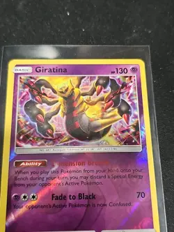 Pokemon Card Giratina 86/236 Unified Minds Reverse Holo Rare NM - Image 2