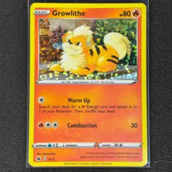 Growlithe - 4/15 - Confetti Holo - McDonald's Promos 2022 - Pokemon Card - NM/M - Image 1