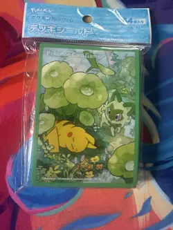 Pokemon Center Sprigatito & Pikachu Card Sleeves - Image 1